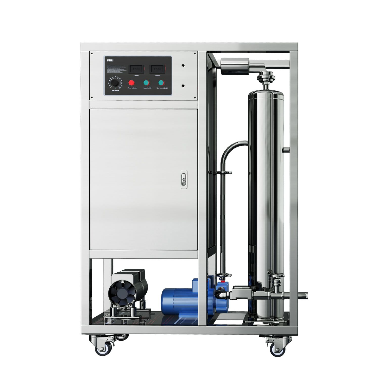 【养殖场水线用臭氧水机】FL-801T/H 可用于清洗果蔬器械